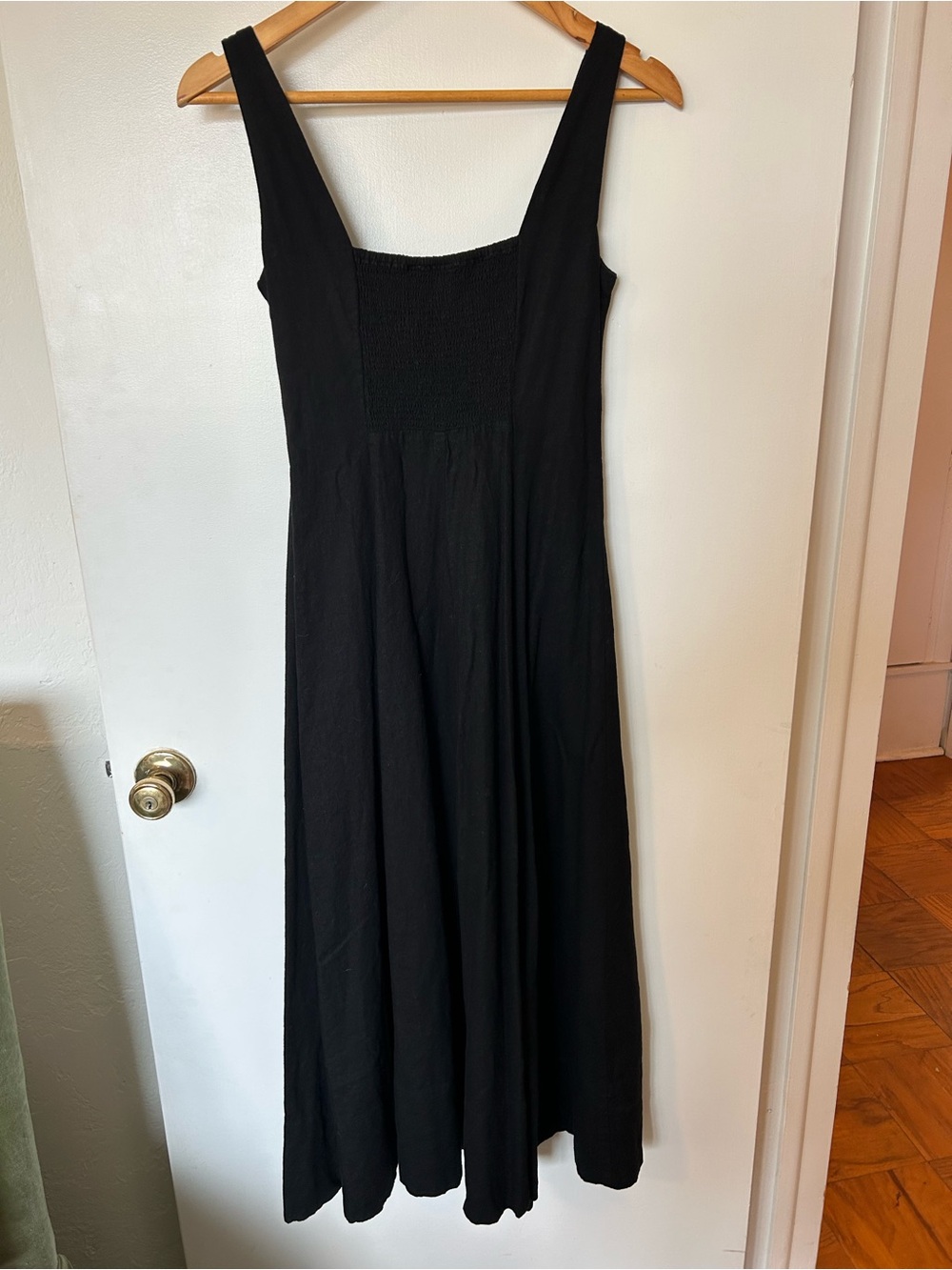 GAP Black Maxi Dress with Square Neck - Picture 3 of 4